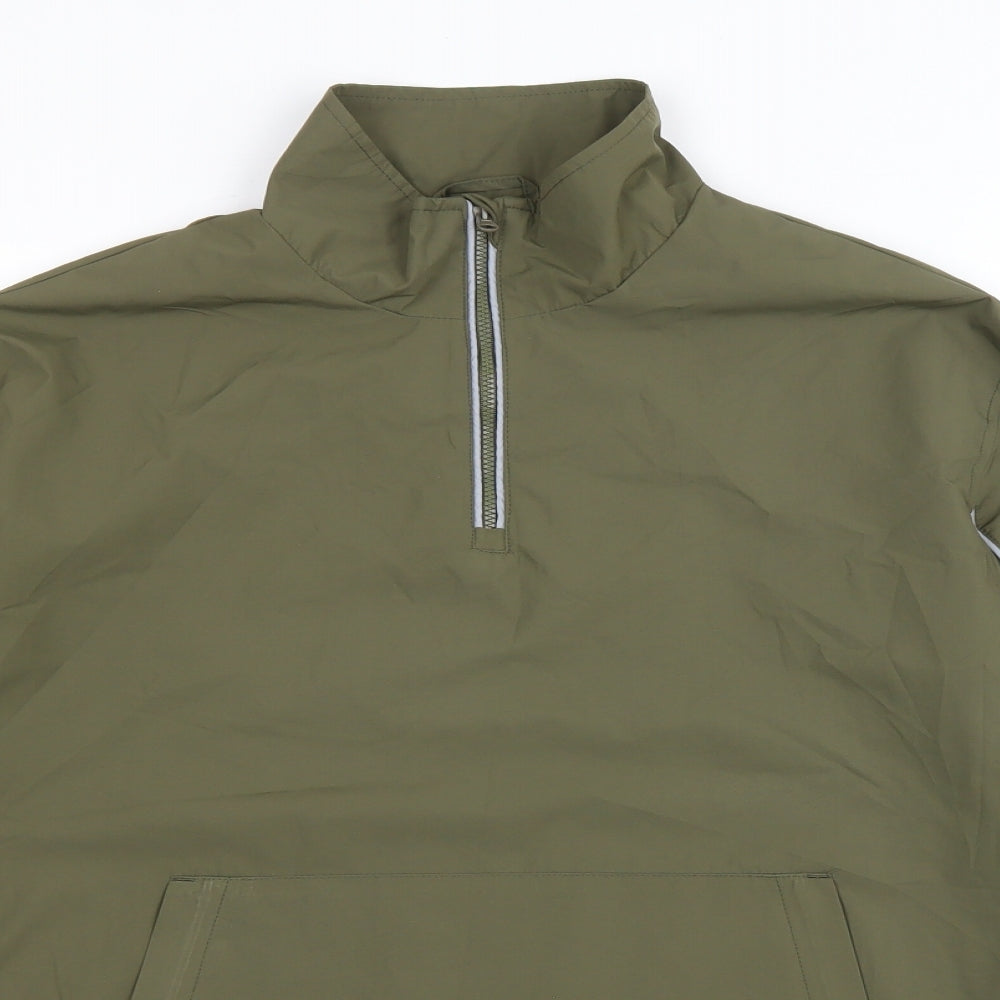 TU Womens Green Jacket Size 12 Zip