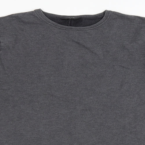 NEUW Mens Grey Polyester Pullover Sweatshirt Size M
