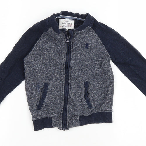Debenhams Baby Blue Jacket Size 3-6 Months Zip