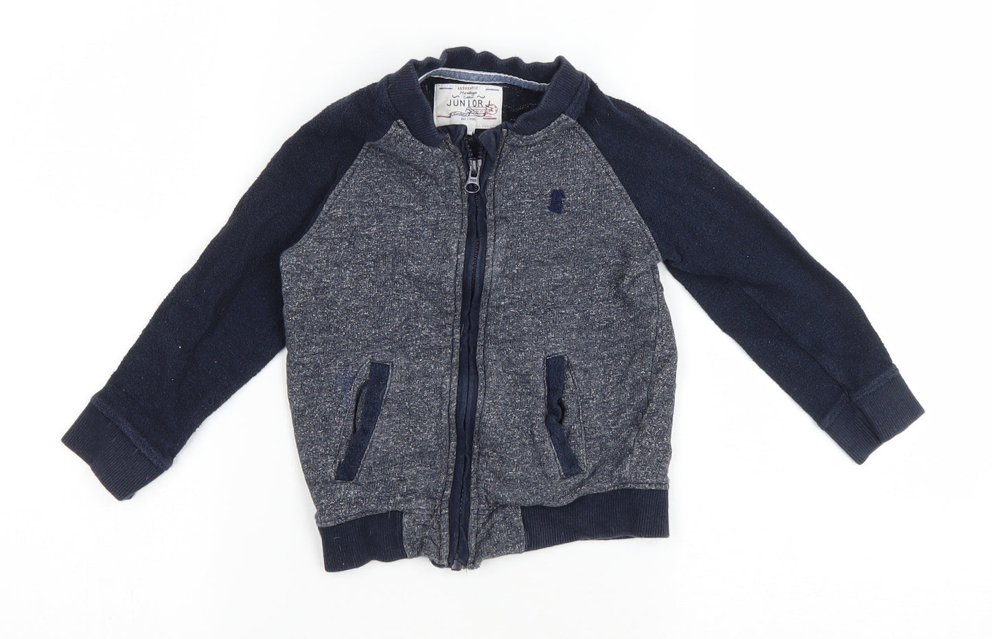 Debenhams Baby Blue Jacket Size 3-6 Months Zip