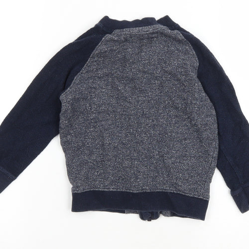 Debenhams Baby Blue Jacket Size 3-6 Months Zip