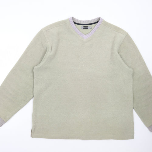 Armando Mens Green Polyester Pullover Sweatshirt Size M