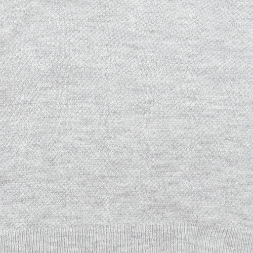 Matalan Womens Grey Round Neck Acrylic Pullover Jumper Size L
