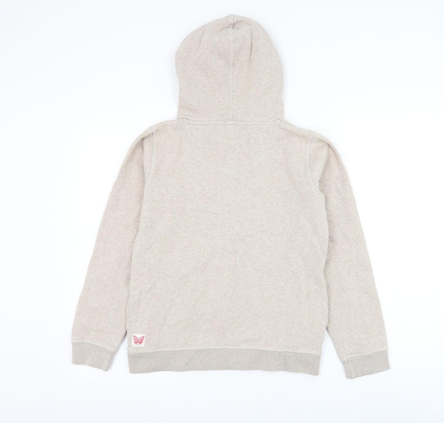 Fat Face Girls Beige Cotton Pullover Hoodie Size 12-13 Years Pullover - Wonderful Things