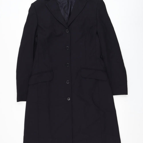 Marks and Spencer Womens Blue Jacket Blazer Size 10 Button
