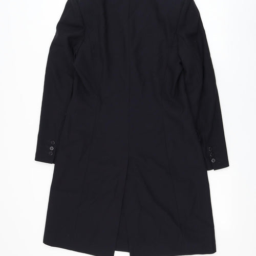 Marks and Spencer Womens Blue Jacket Blazer Size 10 Button