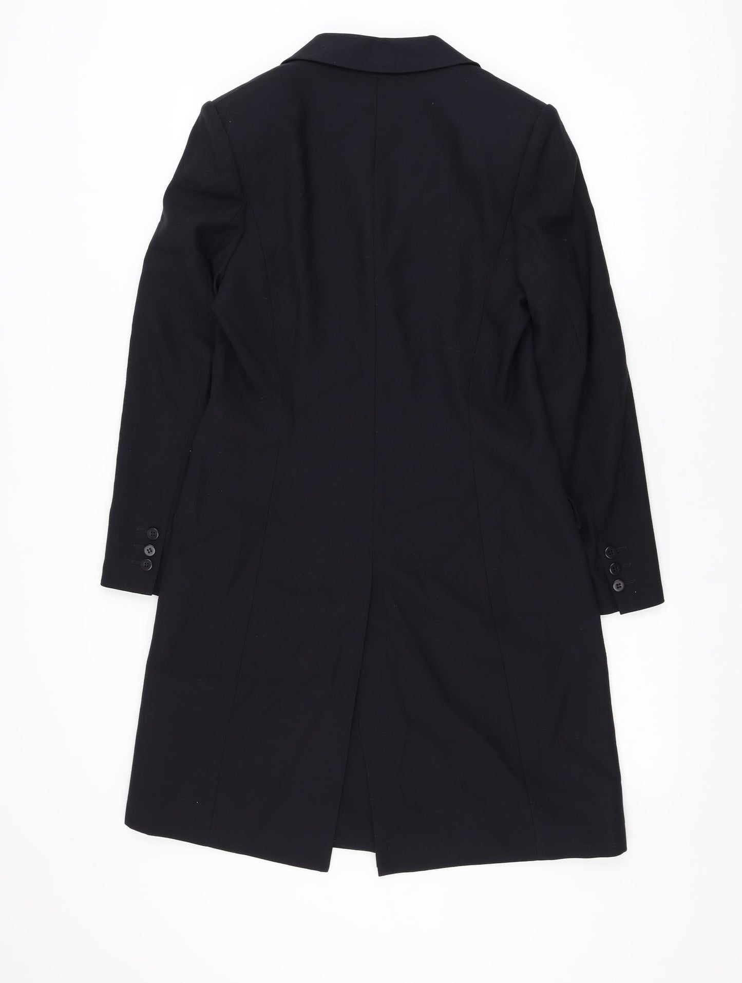 Marks and Spencer Womens Blue Jacket Blazer Size 10 Button