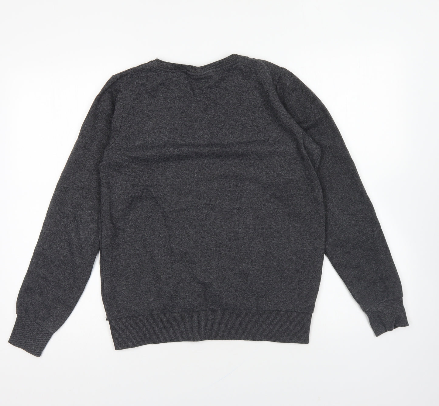 Primark Womens Grey Cotton Pullover Sweatshirt Size 10 Pullover - Gryffindor
