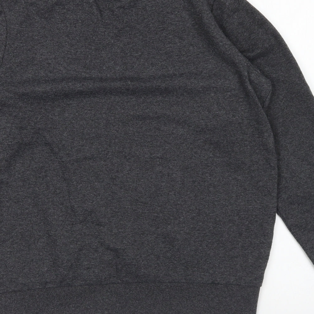 Primark Womens Grey Cotton Pullover Sweatshirt Size 10 Pullover - Gryffindor