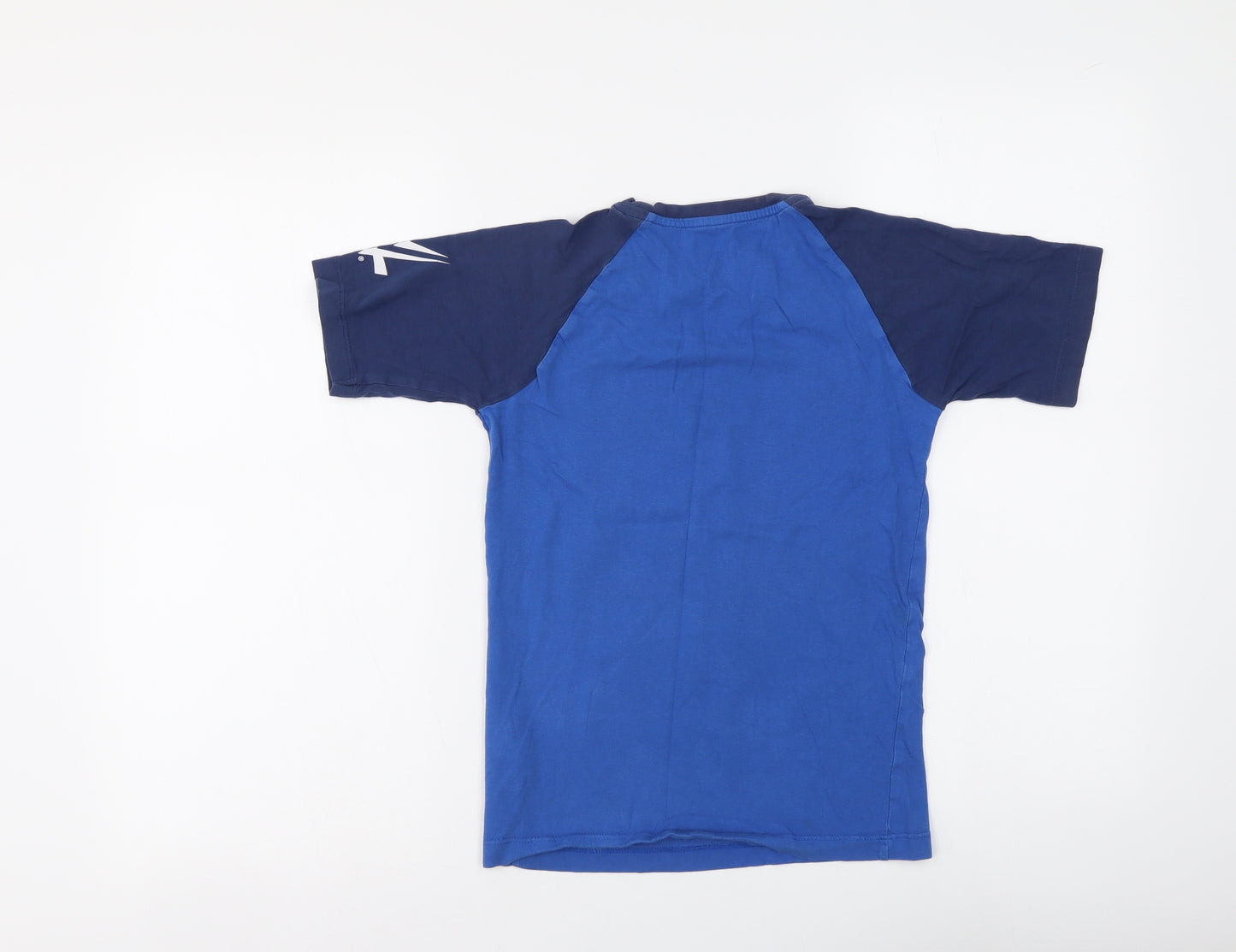 Character Boys Black Cotton Basic T-Shirt Size 9-10 Years Round Neck Pullover - Never Give up