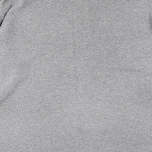 Polar Lights Mens Grey Cotton Polo Size 2XL Collared Button