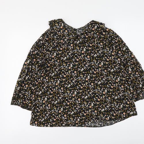 Primark Womens Multicoloured Floral Viscose Basic Blouse Size 14 Collared