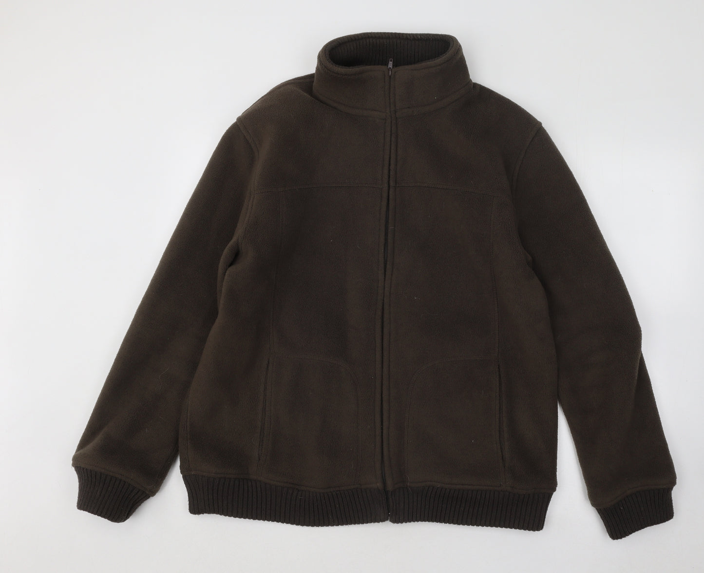 Cedar Wood State Mens Brown Jacket Size L Zip