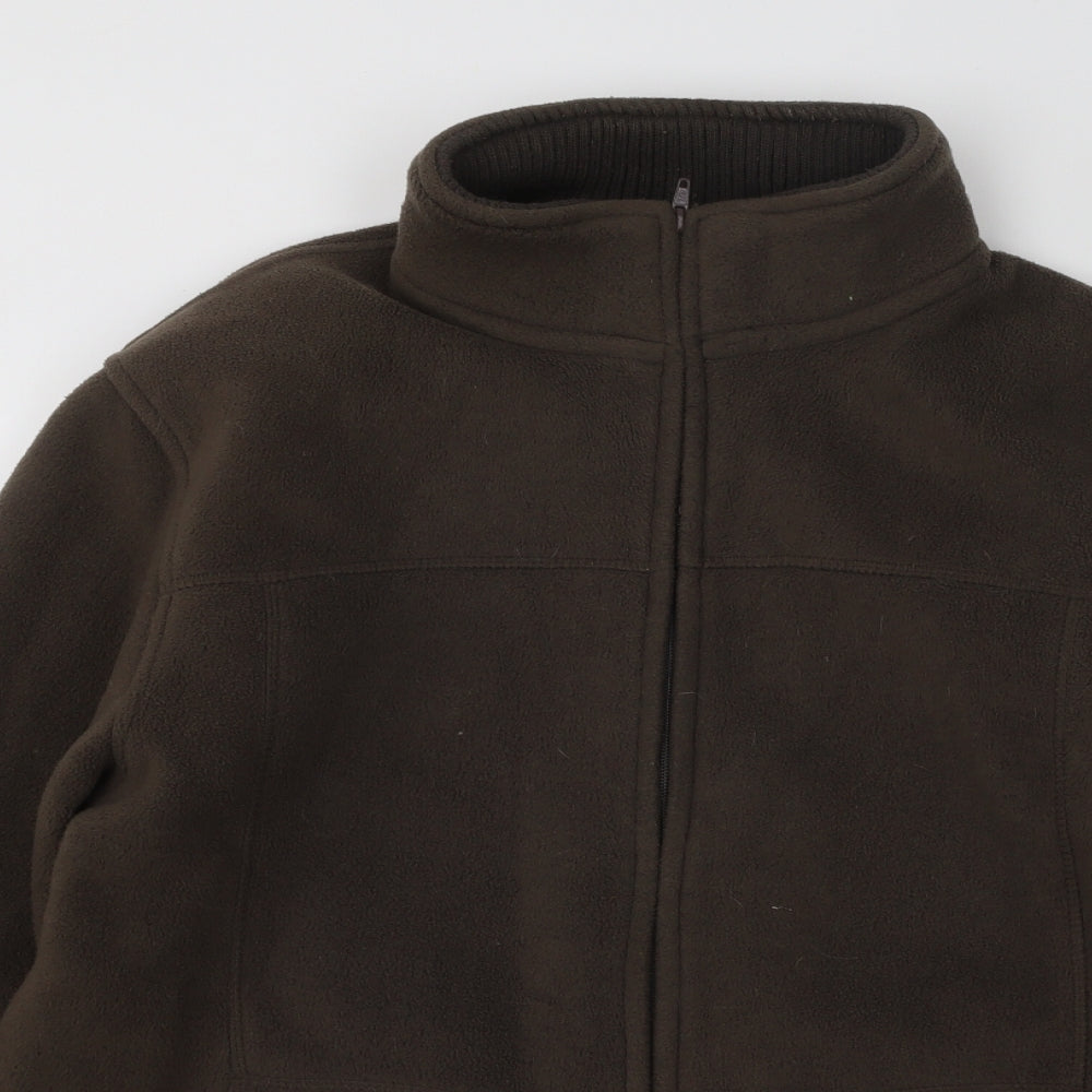 Cedar Wood State Mens Brown Jacket Size L Zip