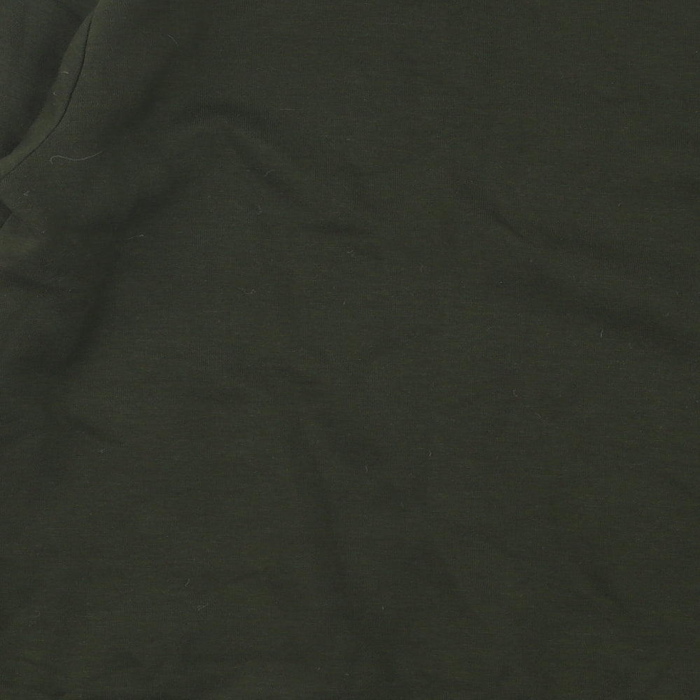 Primark Mens Green Cotton Pullover Sweatshirt Size L