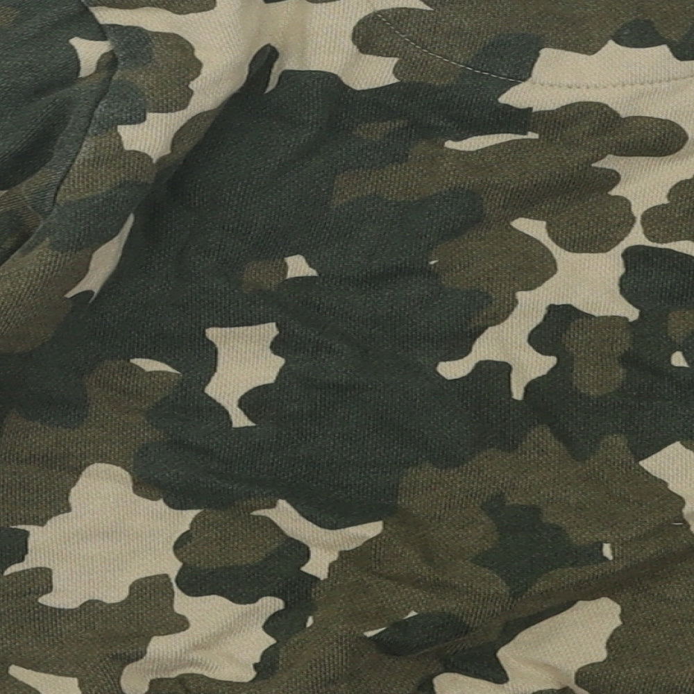 Nutmeg Boys Green Camouflage Cotton Pullover Sweatshirt Size 4-5 Years Pullover