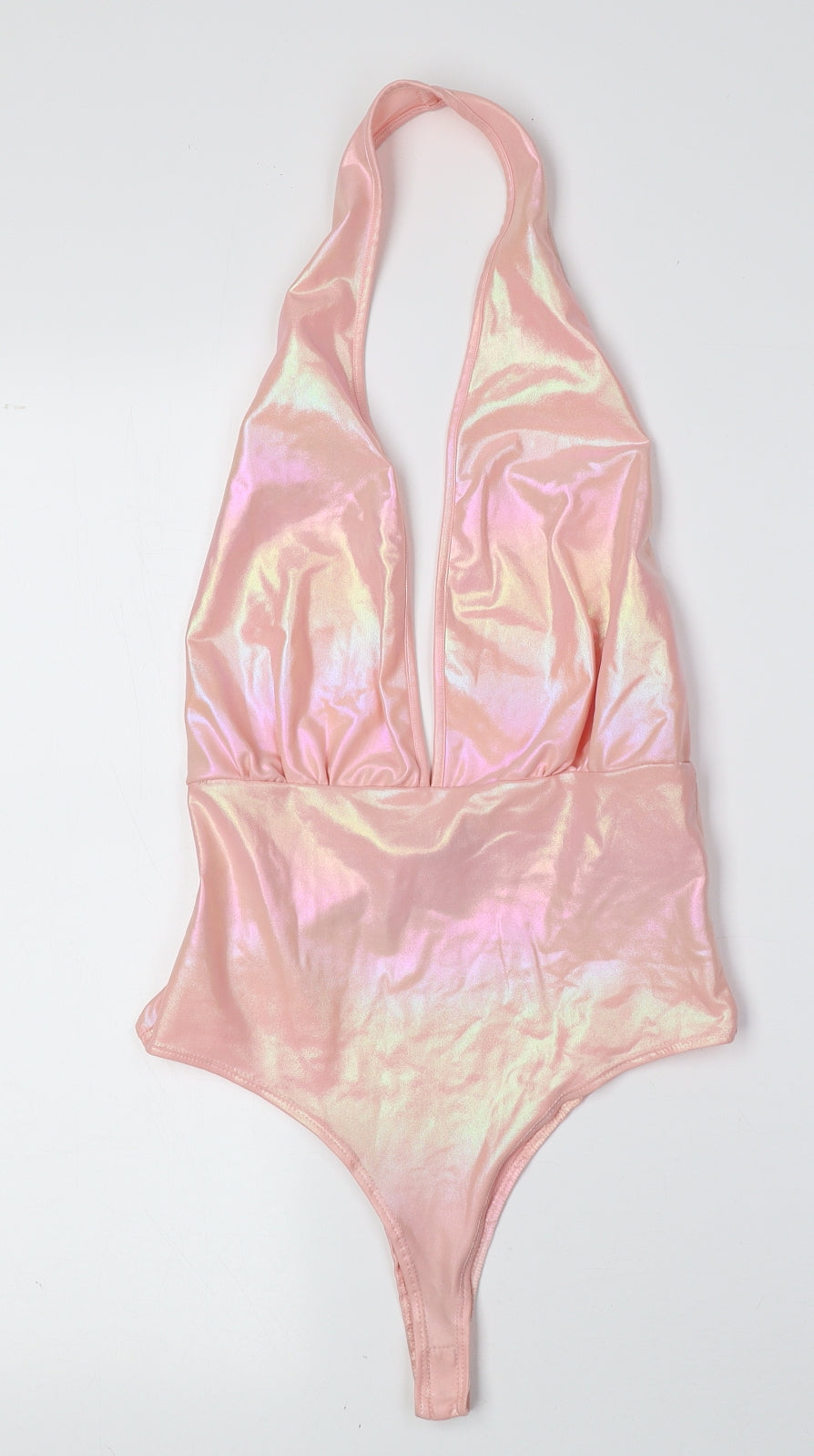 Fashion Nova Womens Pink Nylon One Piece Size S