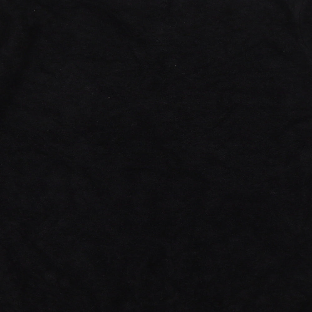 Preworn Womens Black Polyester Pullover Sweatshirt Size S Pullover