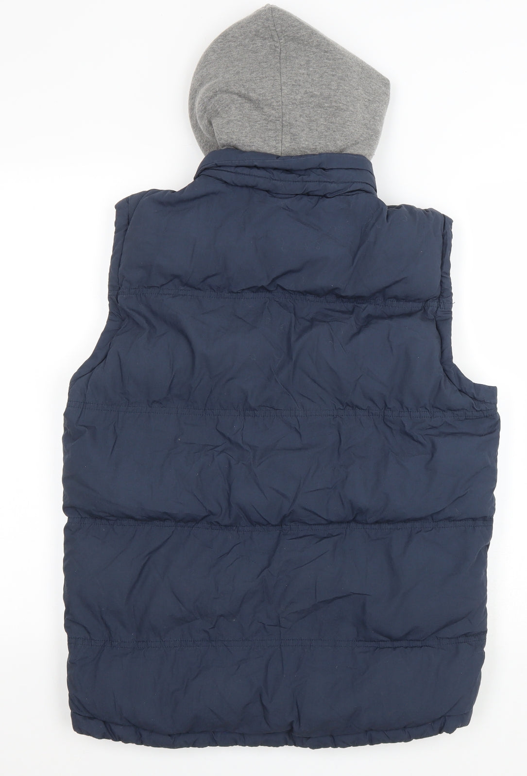Tokyo Laundry Mens Blue Gilet Coat Size S Zip