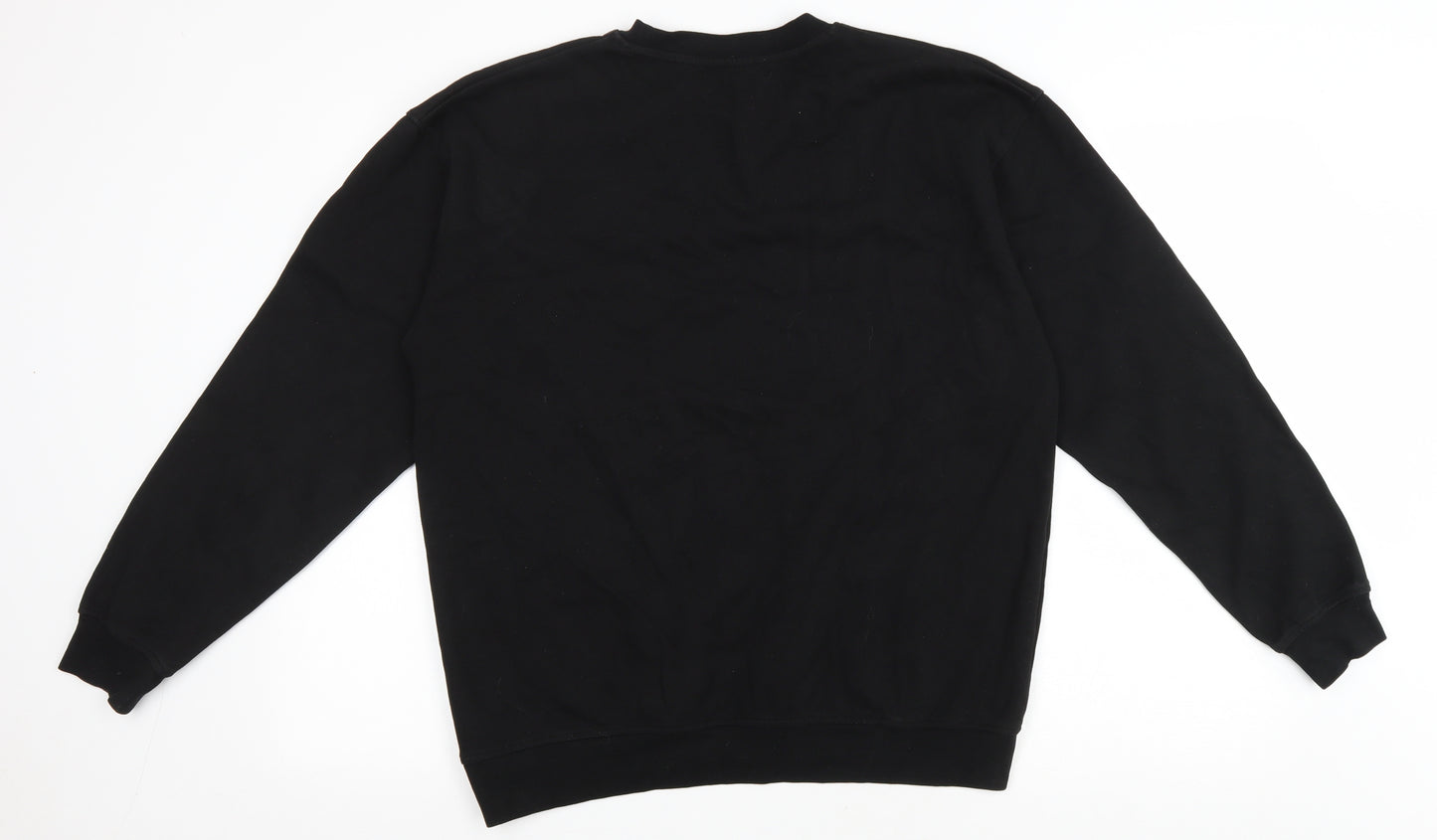 Primark Mens Black Polyester Pullover Sweatshirt Size S - FP