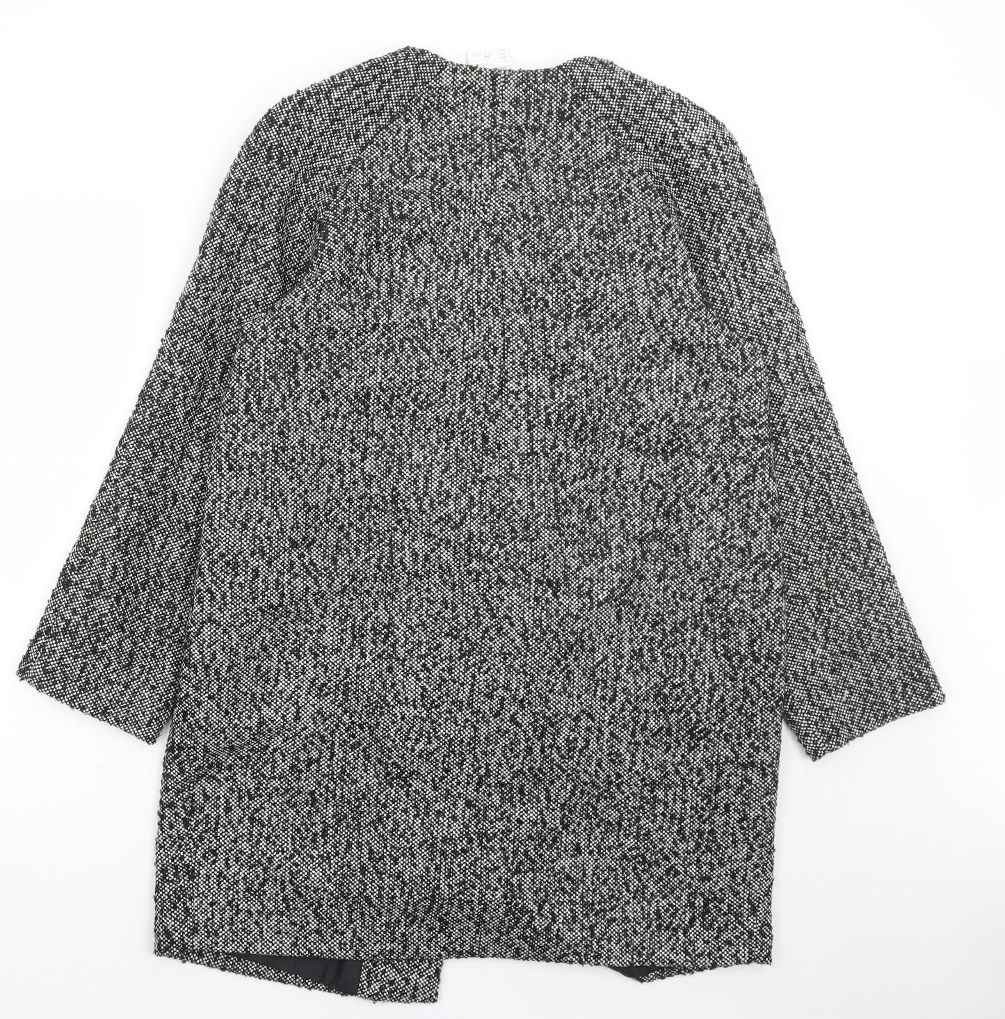 George Womens Grey Jacket Coat Size 14 Snap