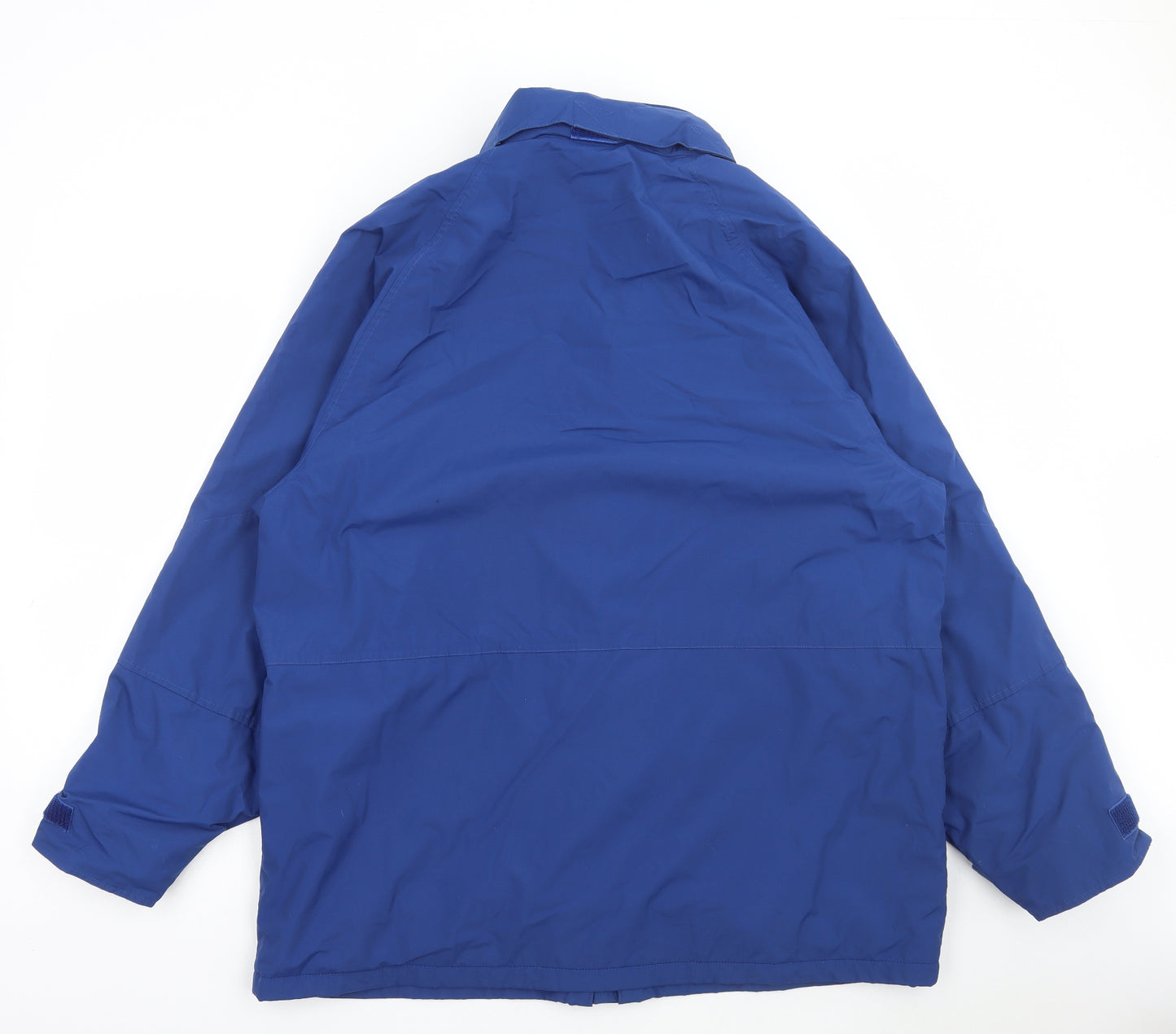 Dannimac Mens Blue Windbreaker Coat Size L Zip