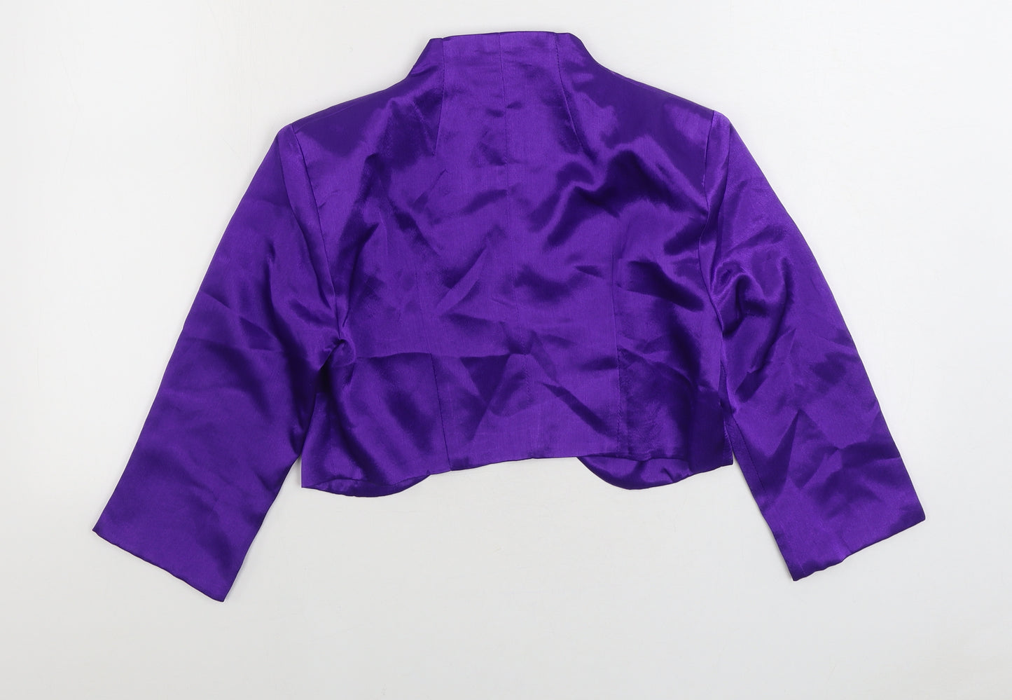 Angel Star Womens Purple Jacket Blazer Size M