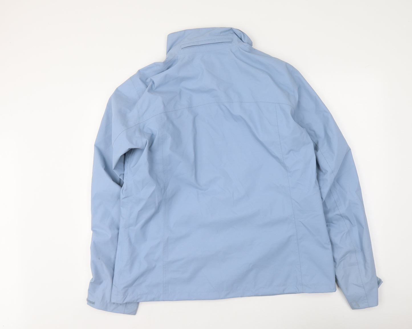 Quechua Womens Blue Rain Coat Coat Size XL Zip