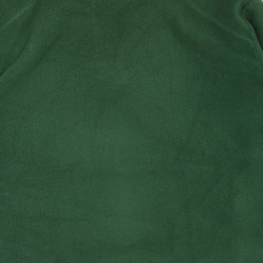 Fruit of the Loom Mens Green Polyester Pullover Sweatshirt Size L