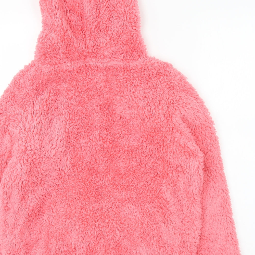 George Womens Pink Polyester Pullover Hoodie Size 8 Pullover - Loungewear