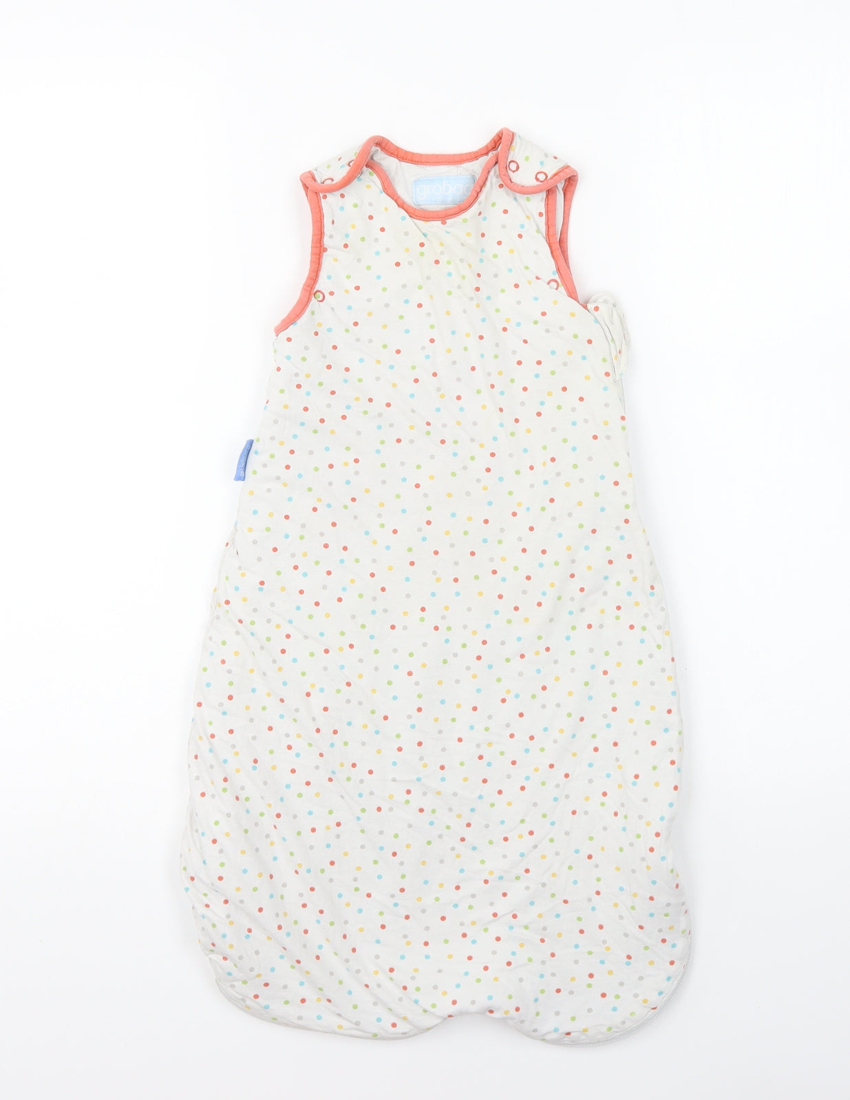 Grobag Baby Multicoloured Polka Dot Polyester Set One Piece Size 0-3 Months Snap