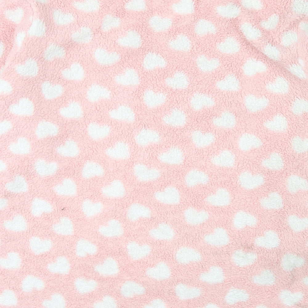 New Look Womens Pink Geometric Polyester Top Gown Size 20 - Love Hearts