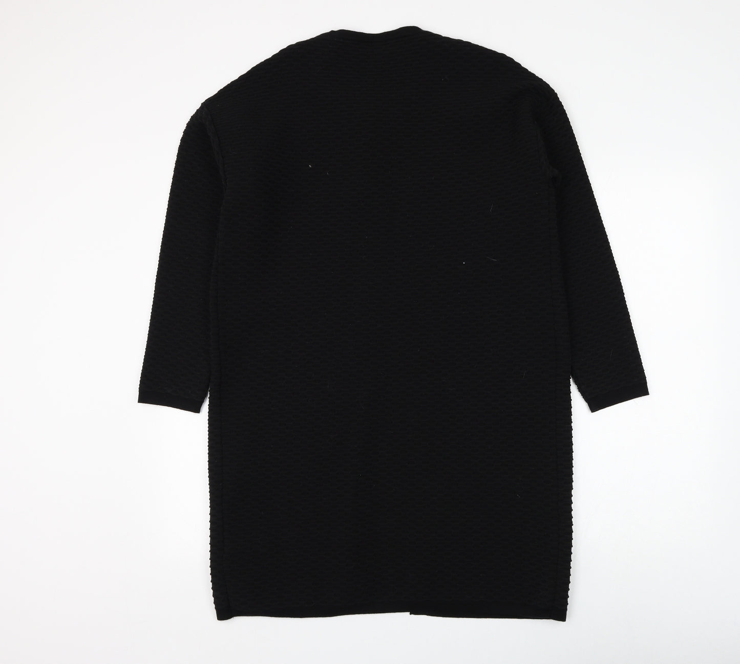 Marks and Spencer Womens Black Jacket Size 10 Hook & Eye