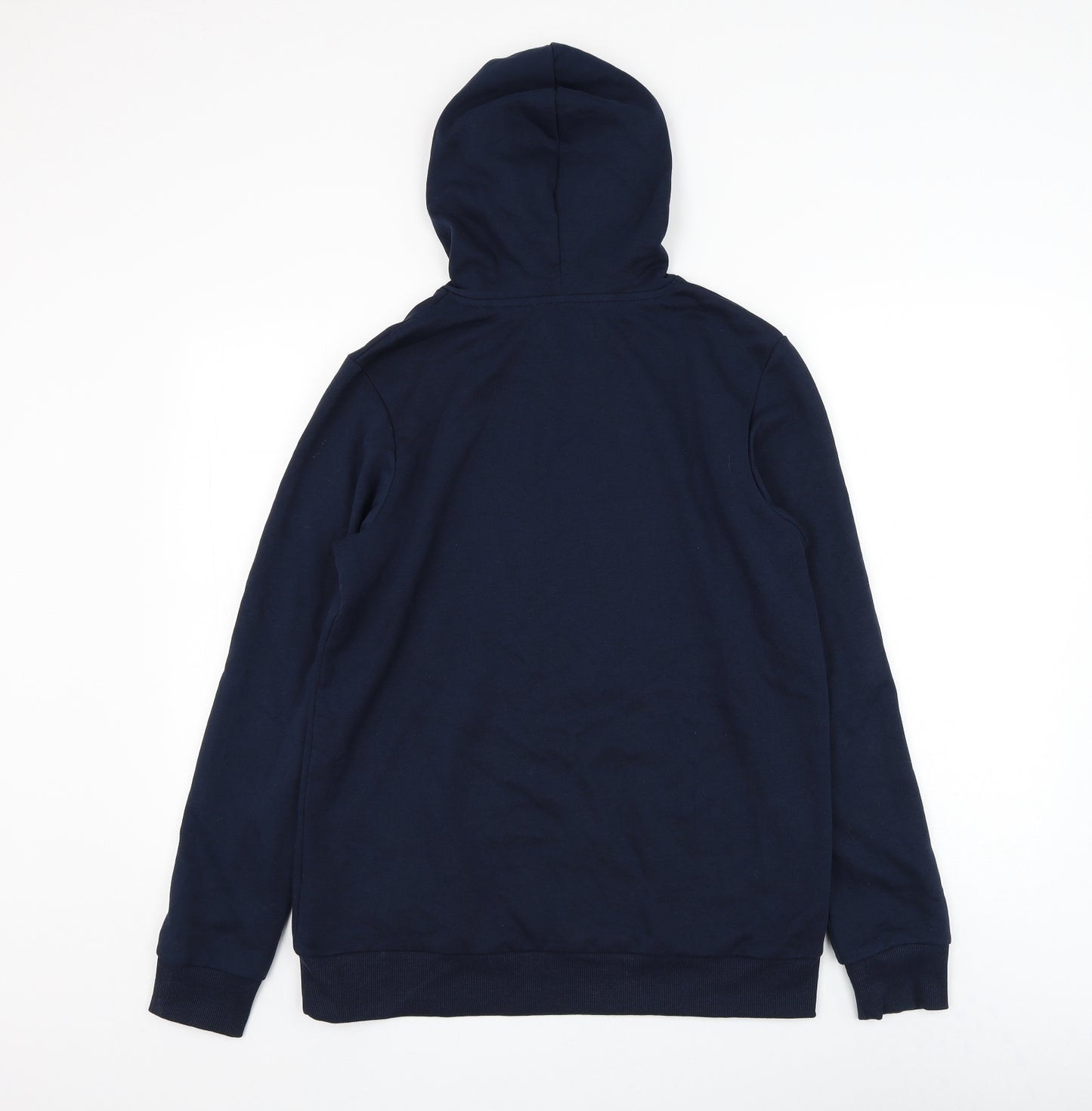 JACK & JONES Boys Blue Cotton Pullover Hoodie Size 14-15 Years Pullover
