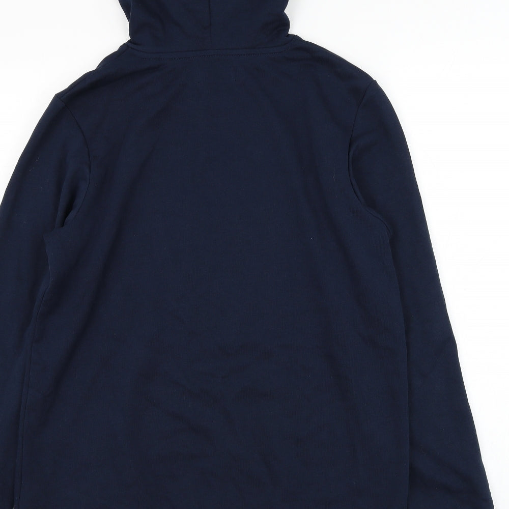 JACK & JONES Boys Blue Cotton Pullover Hoodie Size 14-15 Years Pullover