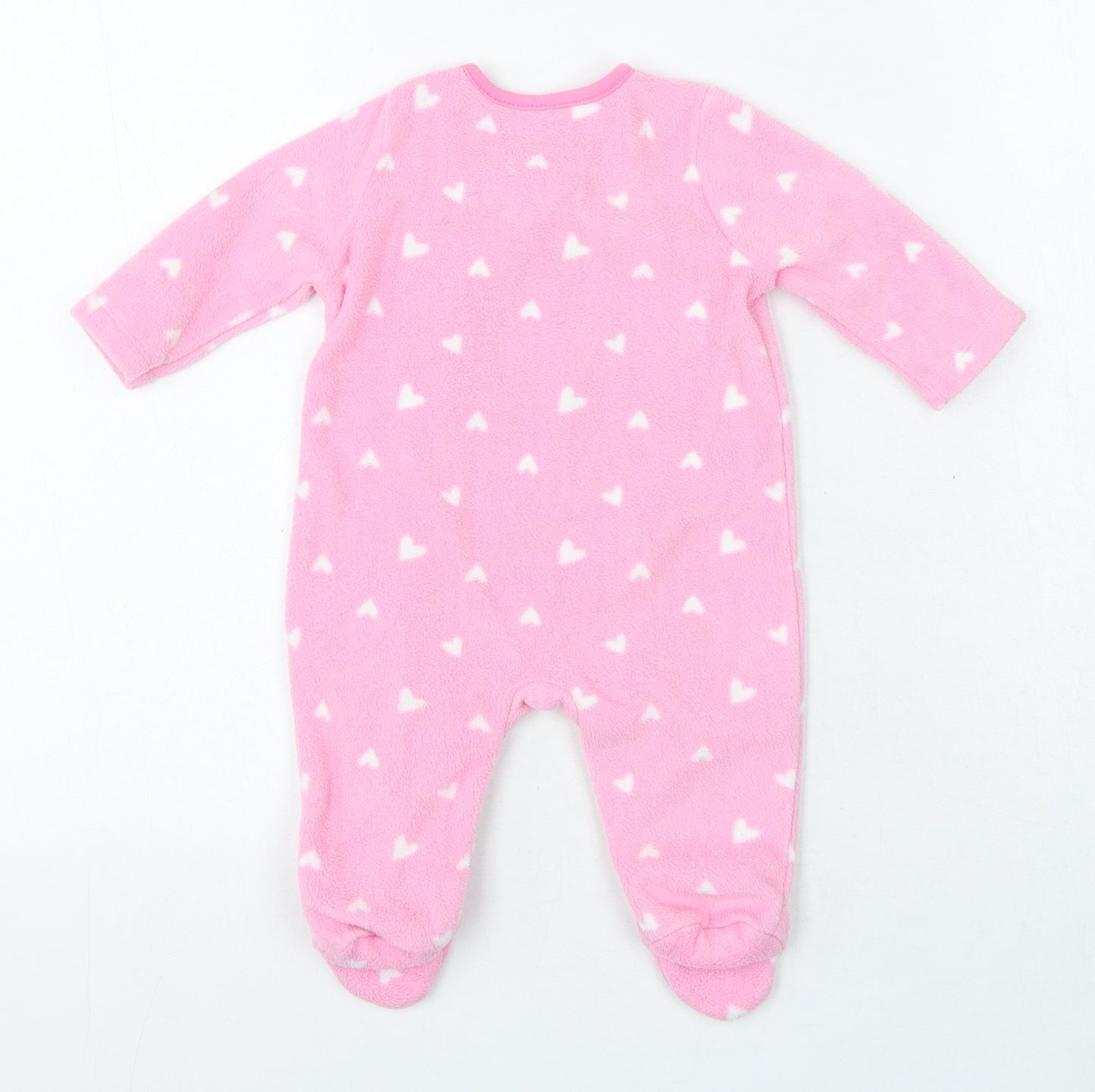 Peppa Pig Pink Polka Dot Polyester Babygrow One-Piece Snap - Peppa pig