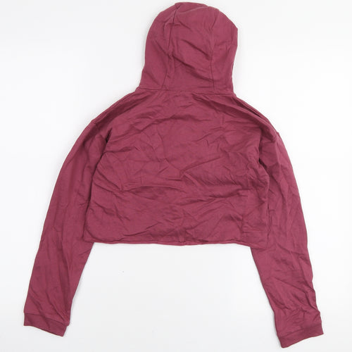 Studio Girls Pink Cotton Pullover Hoodie Size 10-11 Years Pullover - Runway Ready
