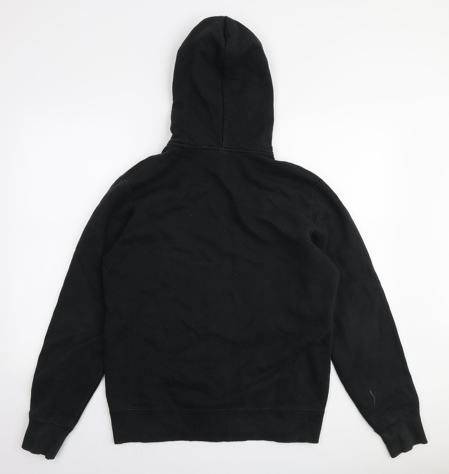 Kariban Mens Black Cotton Full Zip Hoodie Size M