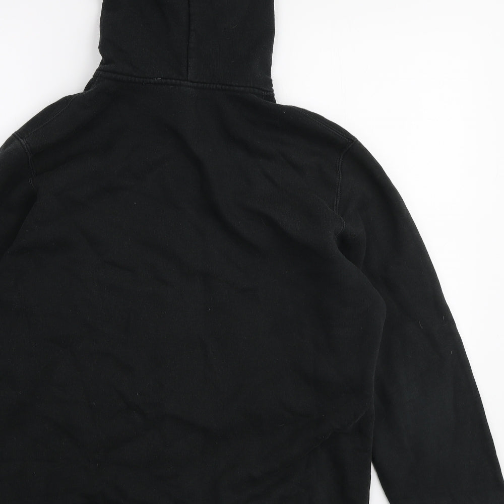 Kariban Mens Black Cotton Full Zip Hoodie Size M