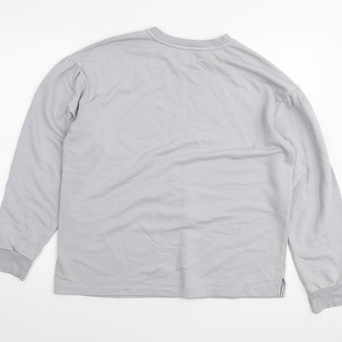 George Womens Grey Cotton Pullover Sweatshirt Size M Pullover