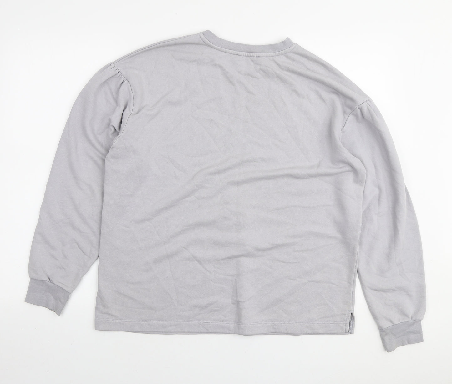 George Womens Grey Cotton Pullover Sweatshirt Size M Pullover