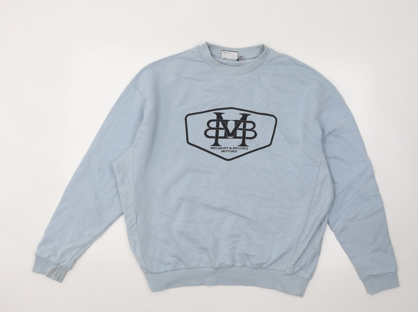 ASOS Womens Blue Cotton Pullover Sweatshirt Size S Pullover - Belmont & Brooks Motors