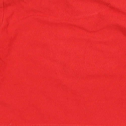 Primark Boys Red Polyester Basic T-Shirt Size 18-24 Months Round Neck Pullover - Ninja Dino