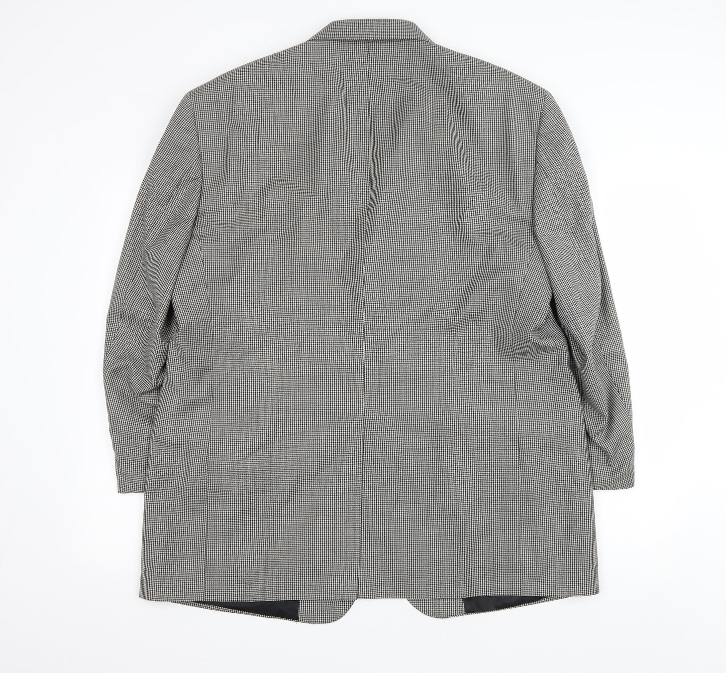 Stafford Mens Multicoloured Houndstooth Polyester Jacket Blazer Size 42