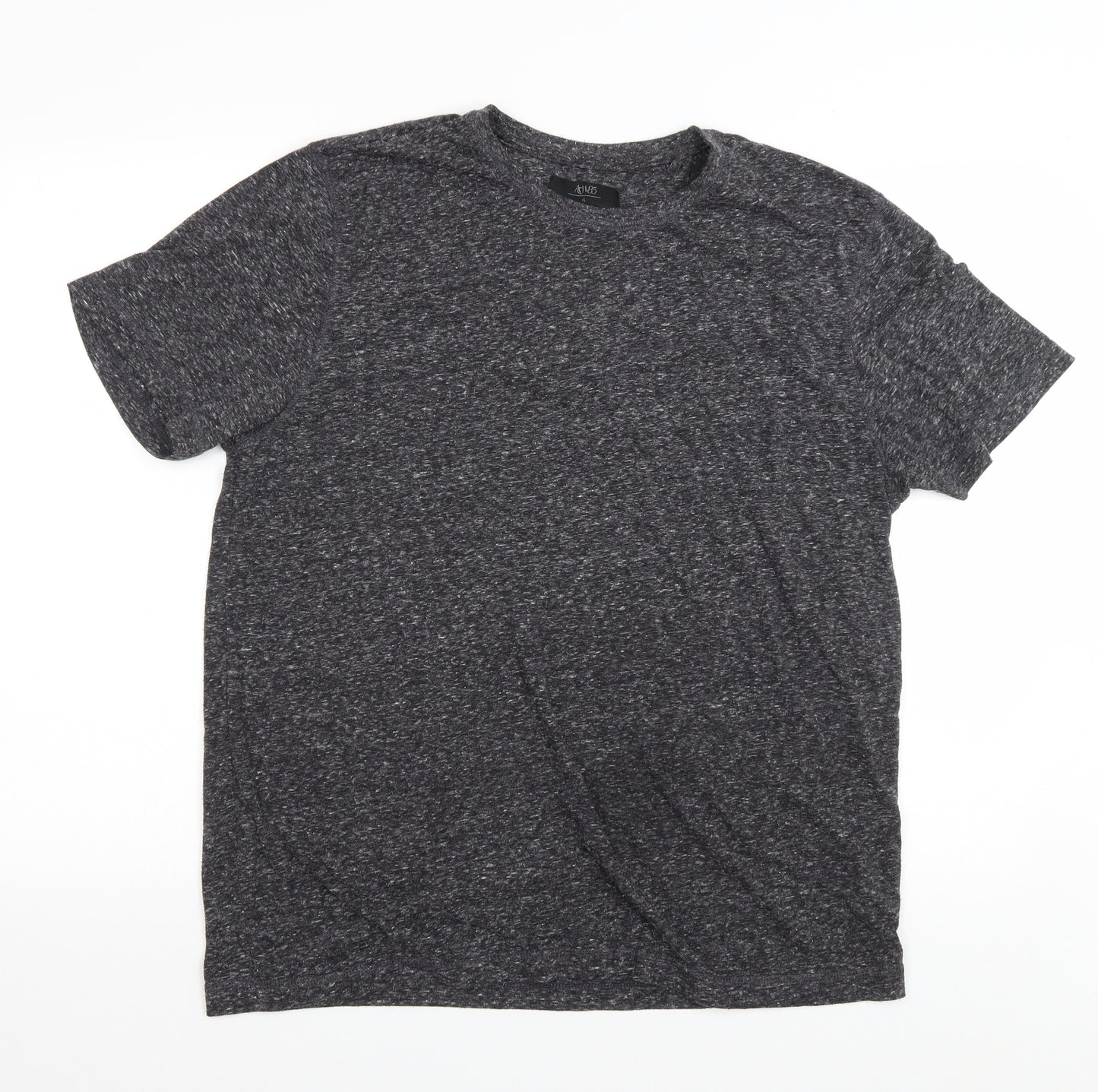 ACW 85 Mens Grey Polyester T-Shirt Size XL Round Neck