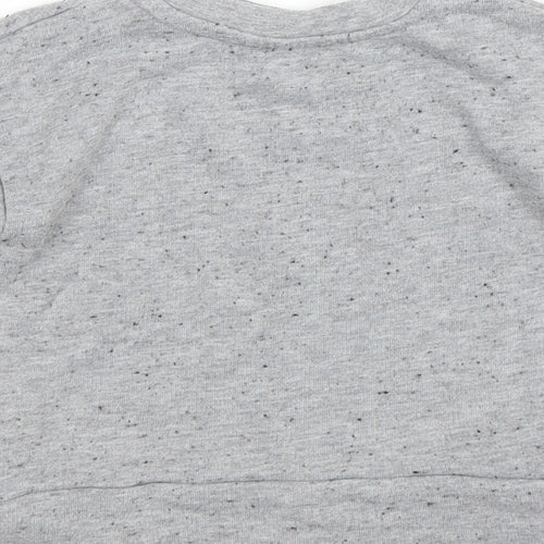 George Baby Grey Polyester Pullover T-Shirt Size 12-18 Months Round Neck Pullover - Not now. Maybe Tomorrow