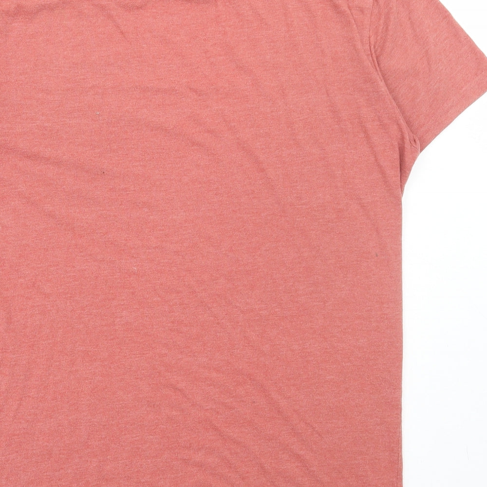 NEXT Mens Orange Polyester T-Shirt Size M Round Neck - VW Golf