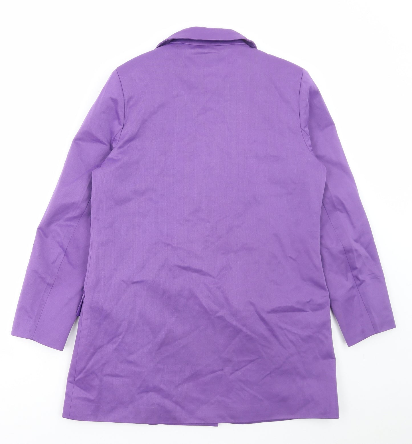 extro&vert Womens Purple Jacket Size 10 Button