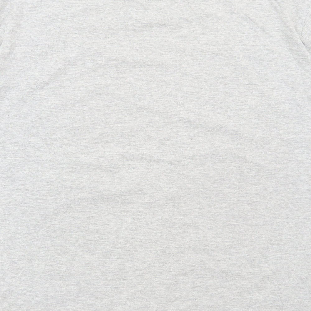 Avenue Mens Grey Cotton T-Shirt Size 2XL Round Neck - Marvel