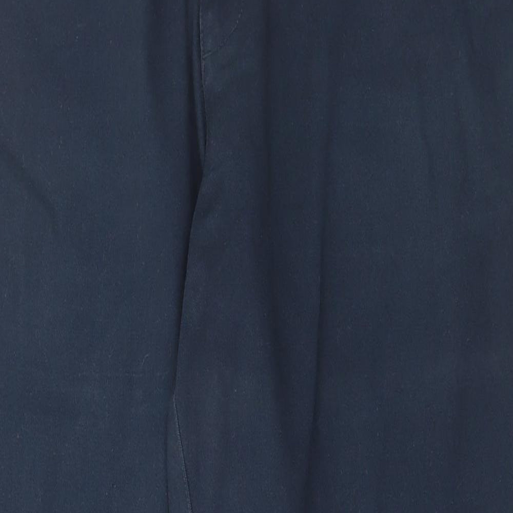 Cherokee Mens Cotton Chino Trousers Size 36 in L31 in Regular Button